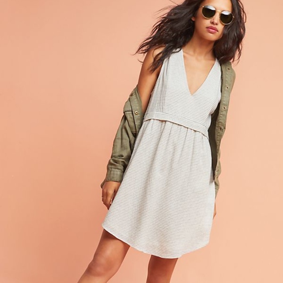 Anthropologie Dresses & Skirts - DRA Los Angeles Laguna blue striped dress